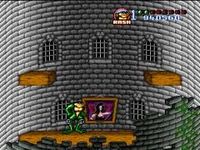 une photo d'Ã©cran de Battletoads in Battlemaniacs sur Nintendo Super Nes